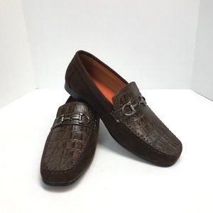 Men's Antonio Cerrelli Brown Loafers Size 8.5
